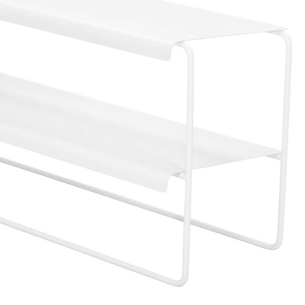 Metall Schuhregal Filaria in modernem Design pulverbeschichtet