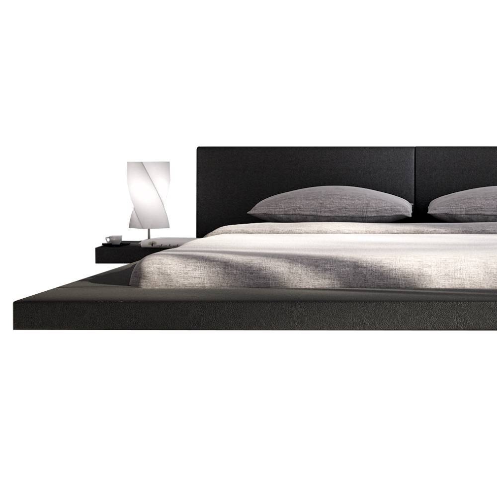 Polsterbett Mayo aus Kunstleder in modernem Design