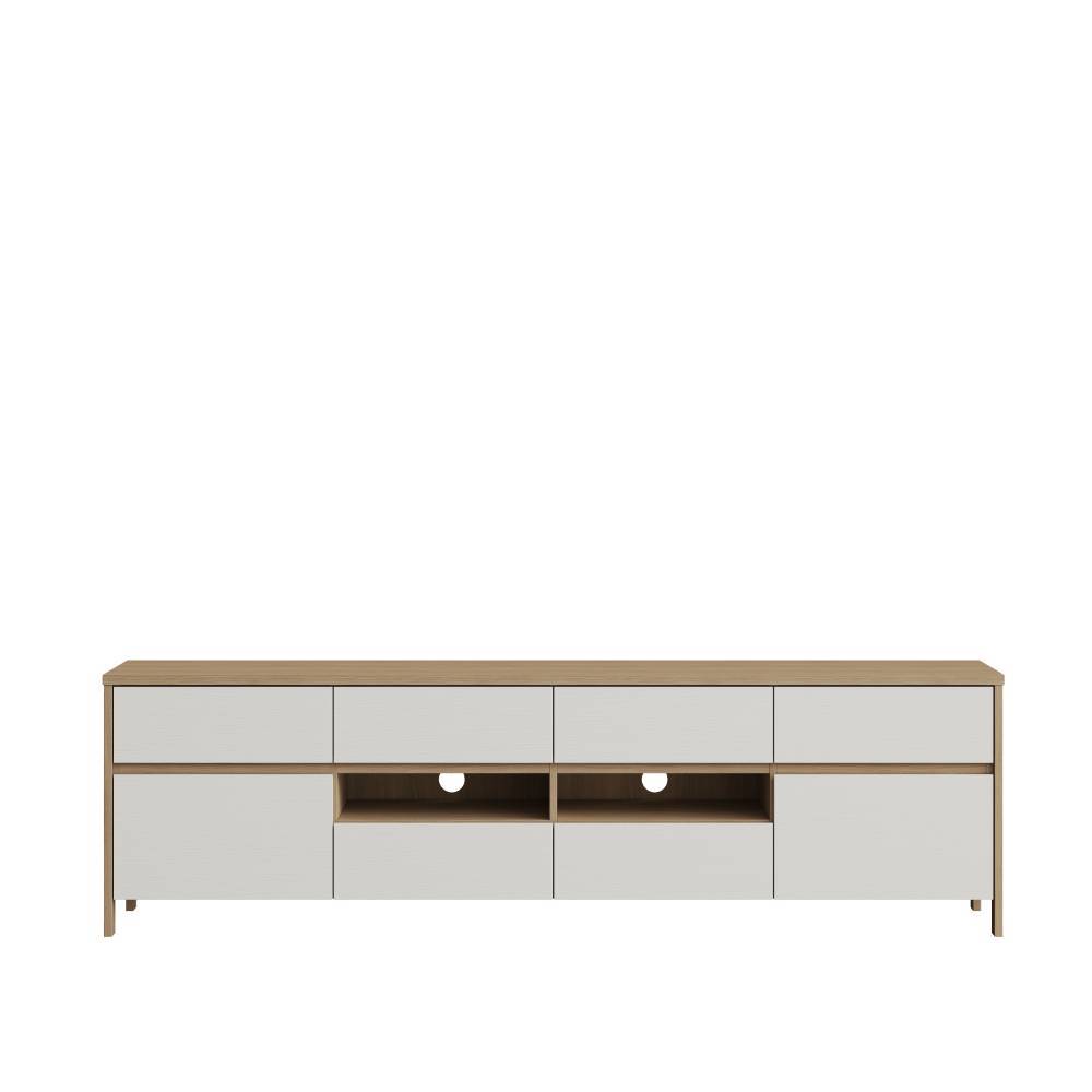 Design Wohnwand Labrassa dreiteilig melaminbeschichtet (dreiteilig)