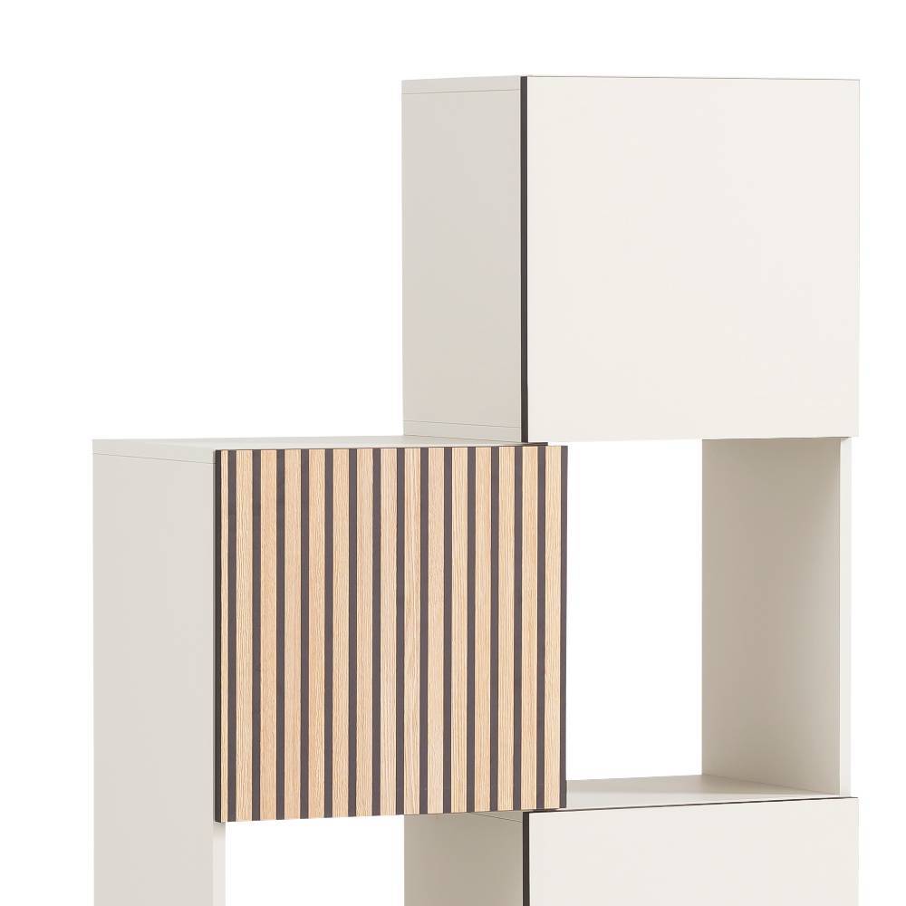 Regalschrank Ariadelco in modernem Design 165 cm hoch