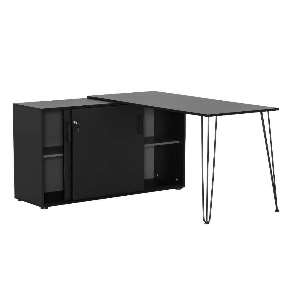 Designschreibtisch Digenara Made in Germany mit zwei Türen