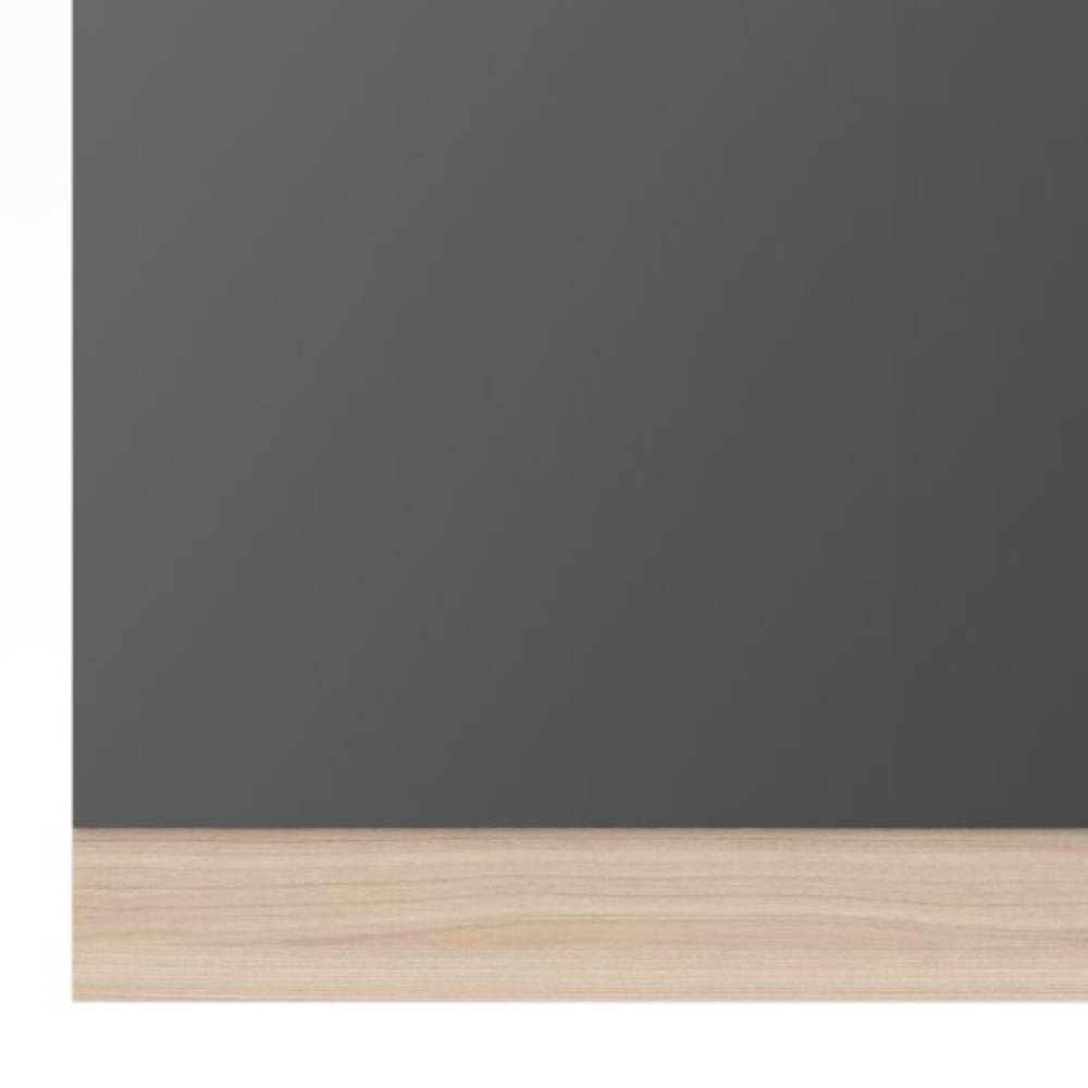 Garderobenspiegel Daniele in Eichefarben mit Holzwerkstoffrahmen