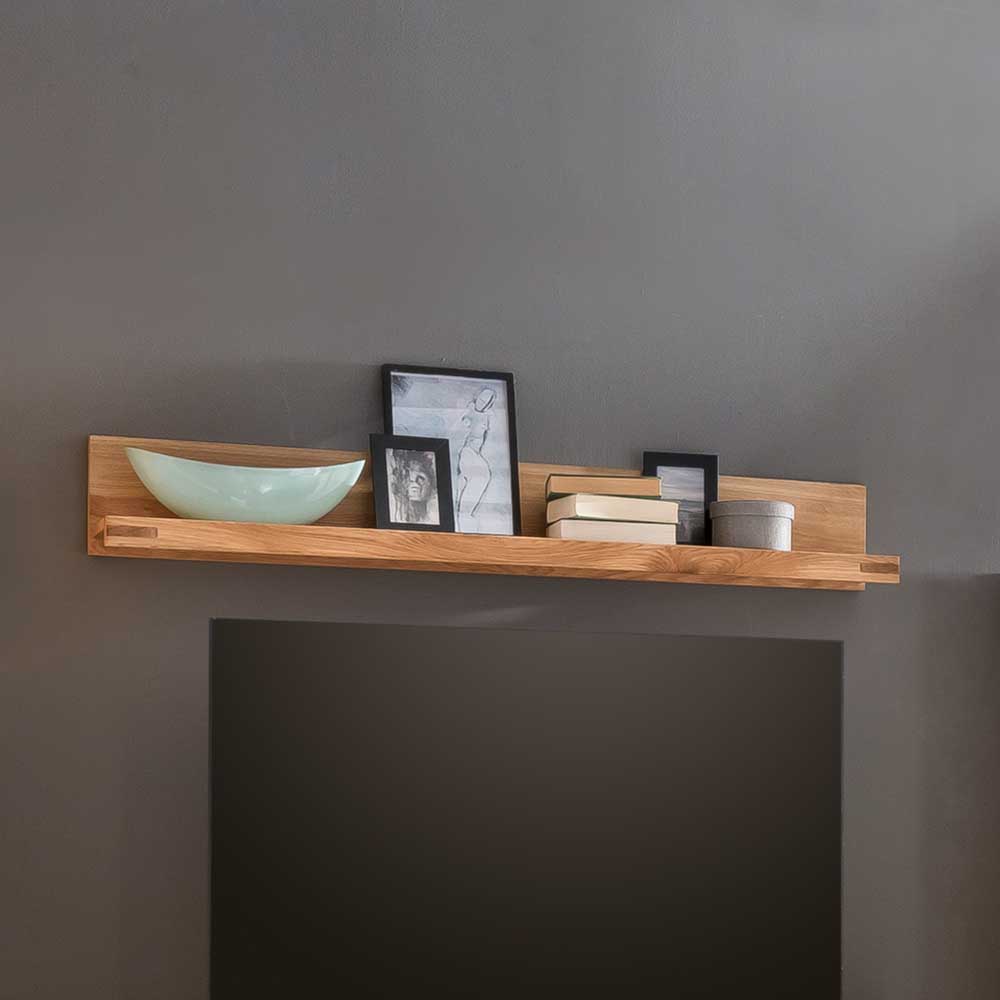 Wandboard Anesto in Wildeichefarben 135 cm breit
