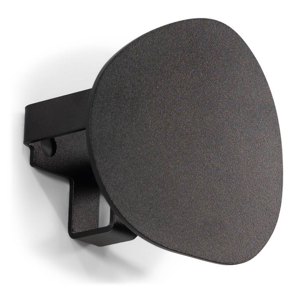 Metall Wandhaken Glanco in Schwarz pulverbeschichtet