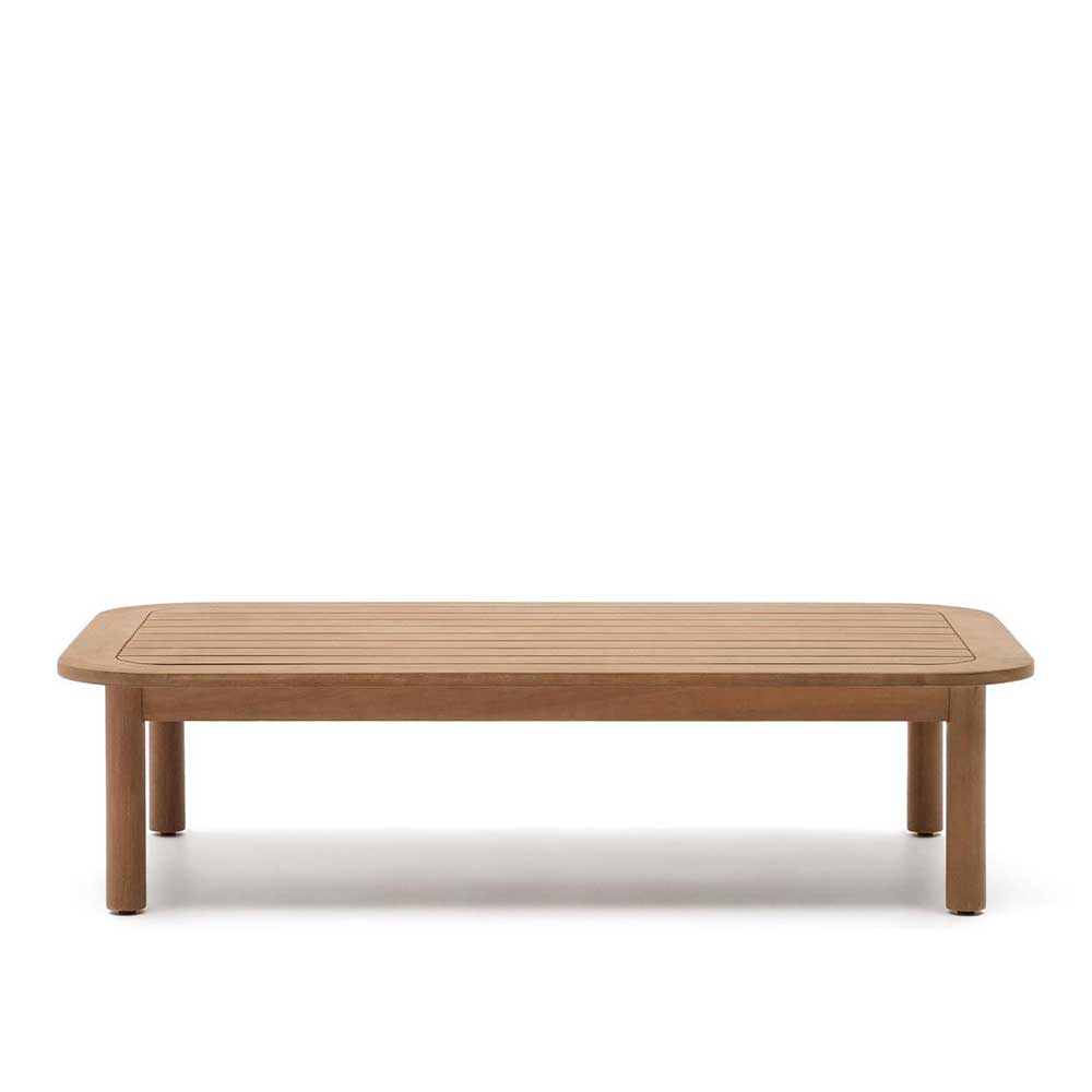 Outdoor Couchtisch Carmel aus Eukalyptusholz 140 cm breit
