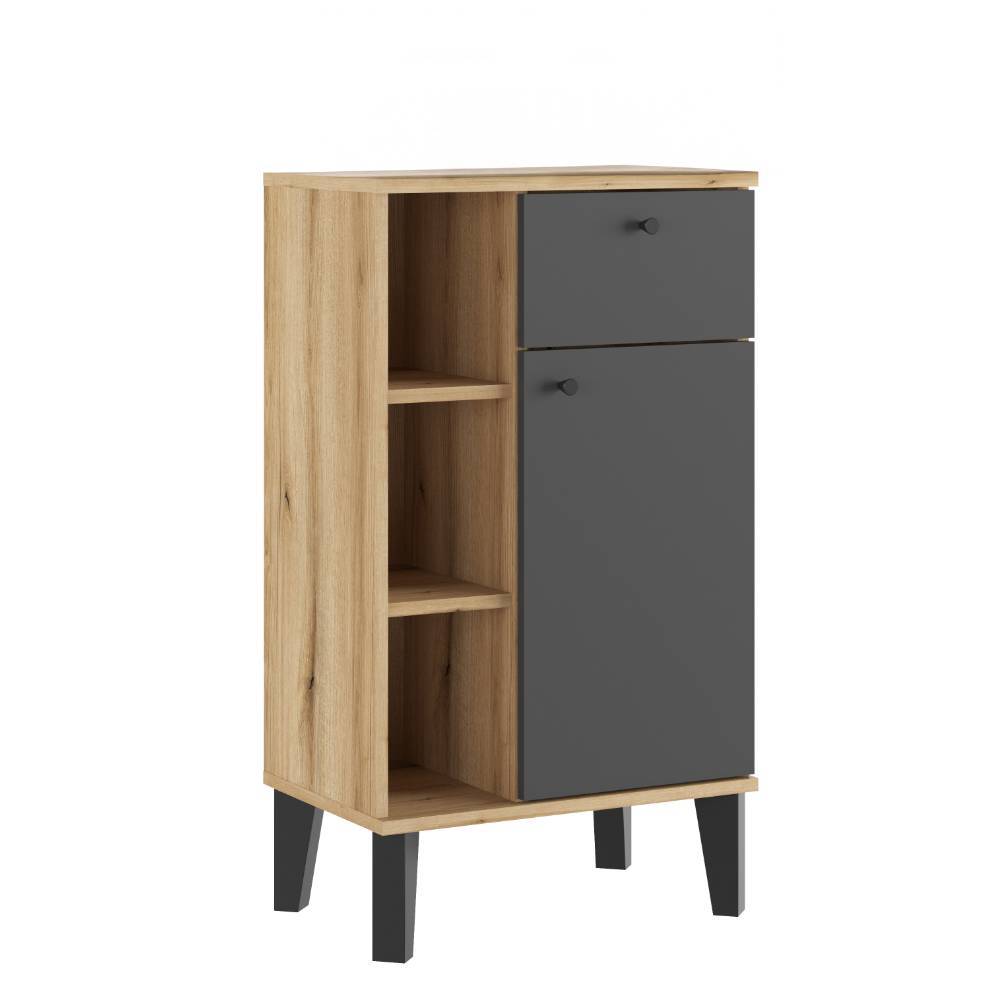 Badmöbel-Set Pattinos in modernem Design 33 cm tief (fünfteilig)