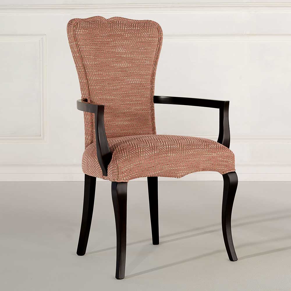 Luxus Esszimmerstuhl Jenn mit hoher Lehne in italienischem Design