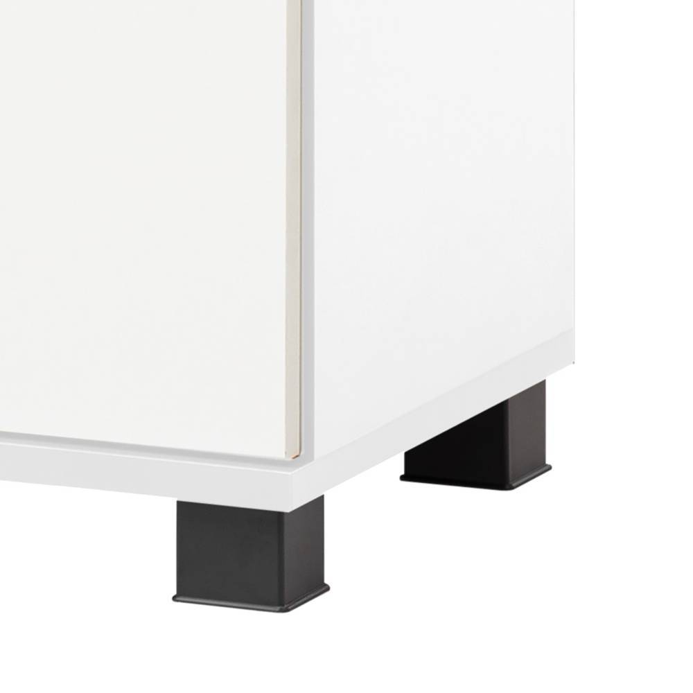 Badseitenschrank Forcelan 30 cm breit mit zwei Schubladen