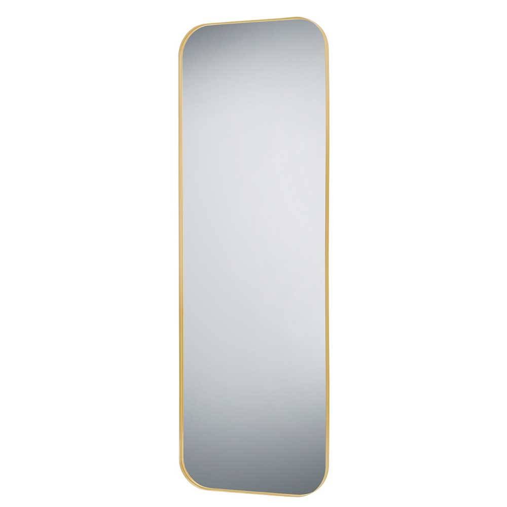 50x150 cm Spiegel Lariley mit Metallrahmen in Goldfarben