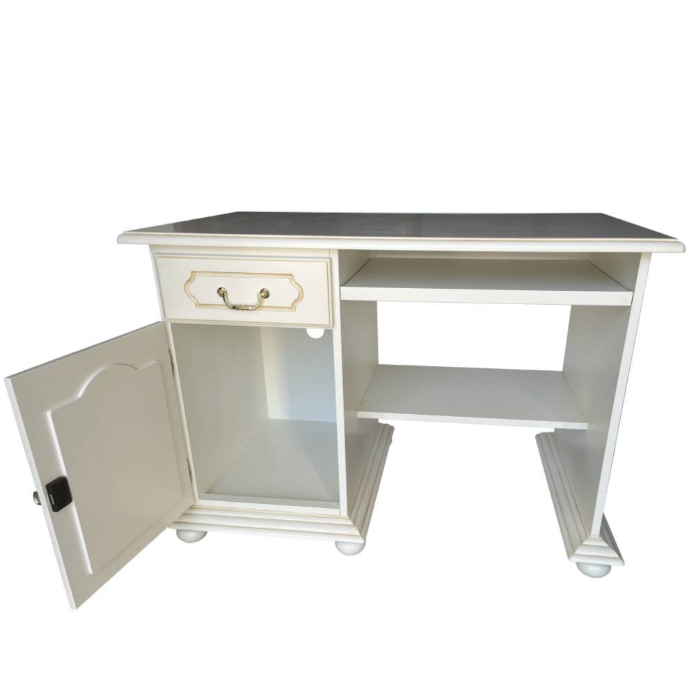 Computerschreibtisch Ewana in italienischem Design 113 cm breit