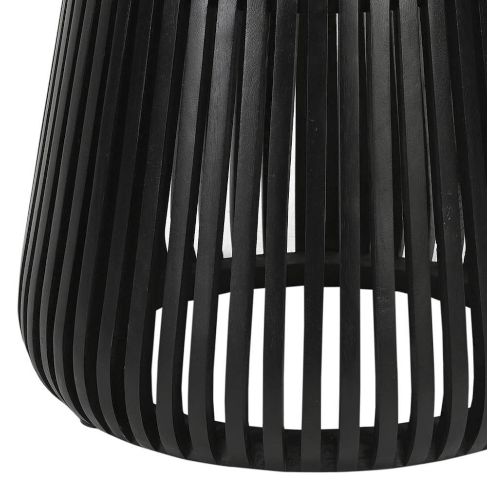 Couchtisch schwarz Mercana 46 cm hoch und 50 cm breit