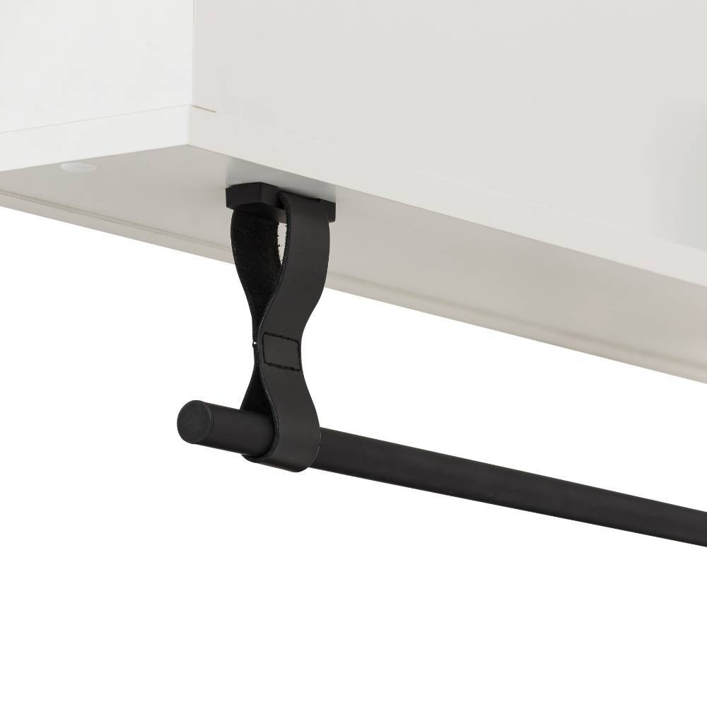 Hängeregal Delamaro in Weiß matt 60 cm breit