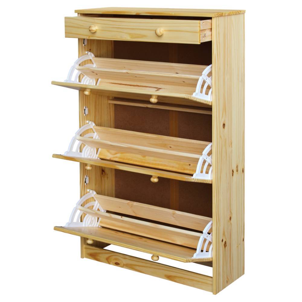 Schuhkipper Tine aus Kiefer Massivholz 128 cm hoch