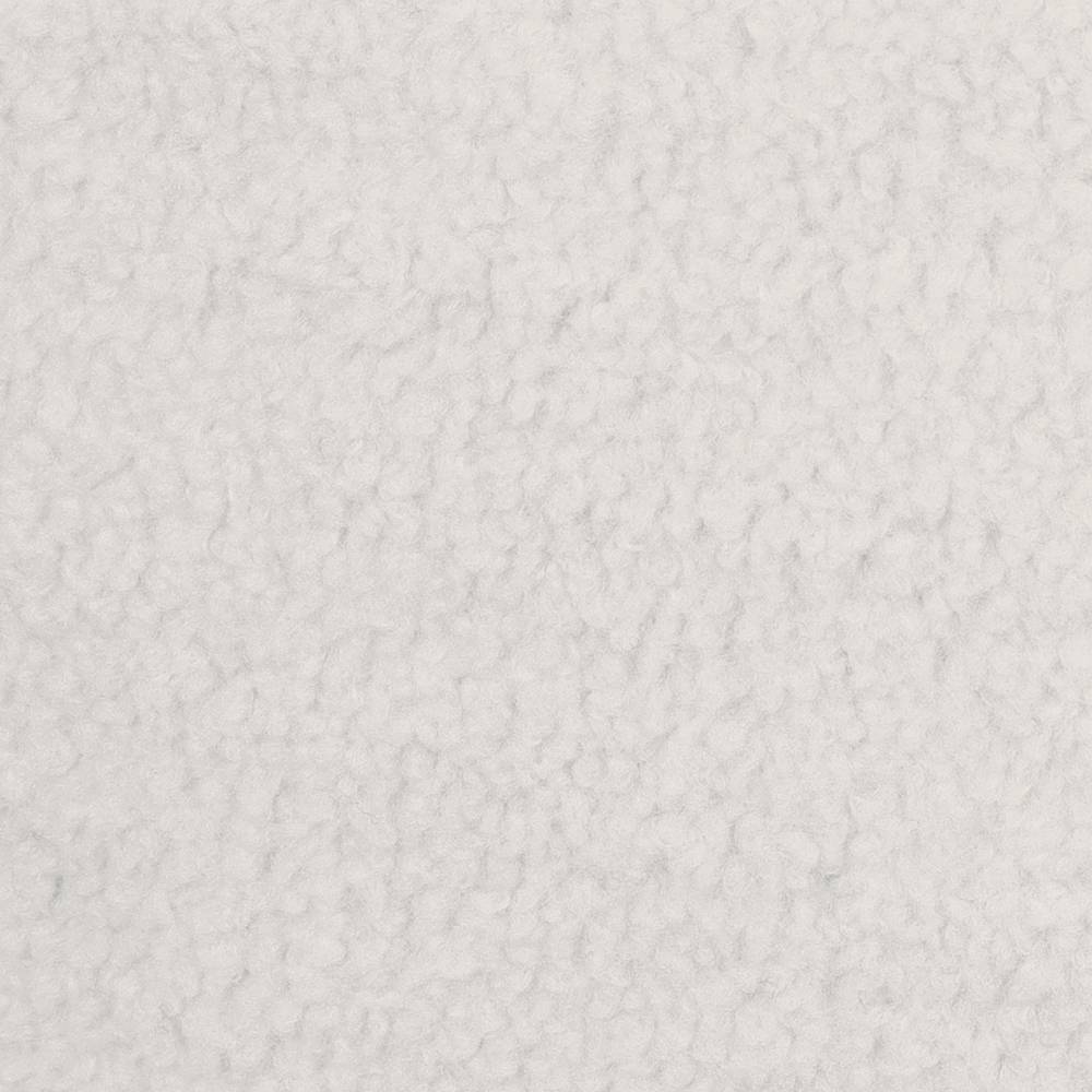 Esszimmerarmlehnstuhl Vidal in Weiß aus Webplüsch (2er Set)