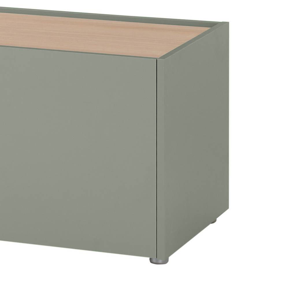 TV Lowboard Ulfava in Graugrün 170 cm breit
