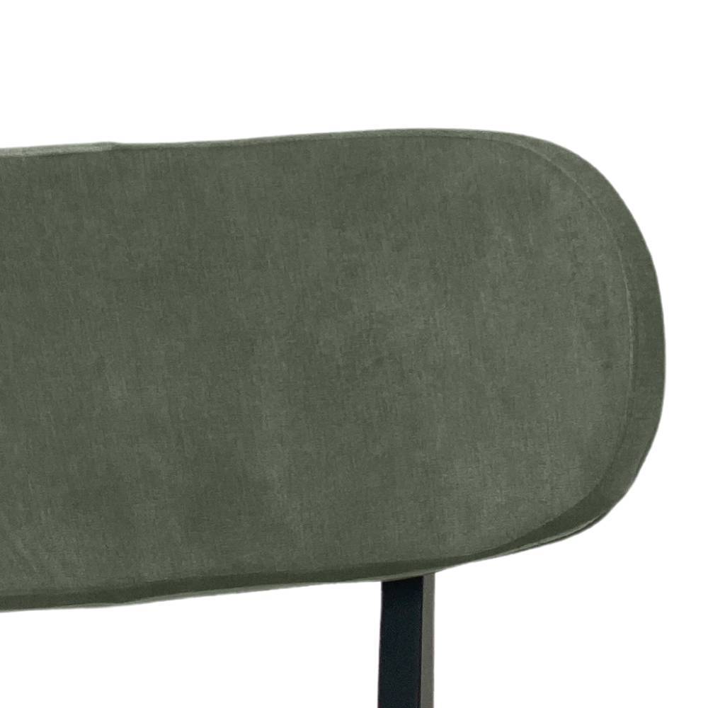Küchenstuhl Amano aus Webstoff mit Gestell aus Massivholz (2er Set)