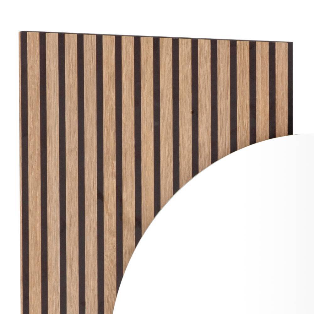 Wandspiegel Capolyna in modernem Design mit Paneel