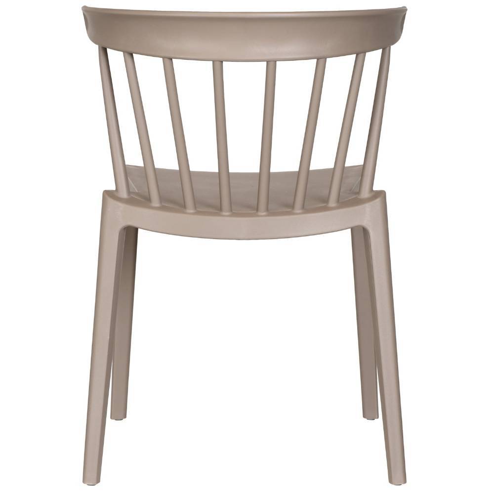 Balkonstuhl Grande in Taupe aus Polypropylen (2er Set)