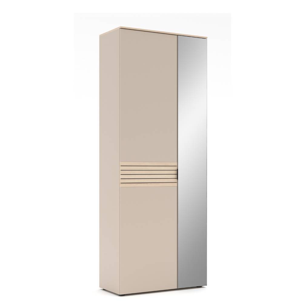 Garderobenschrank Jasefiana mit Spiegeltür in modernem Design