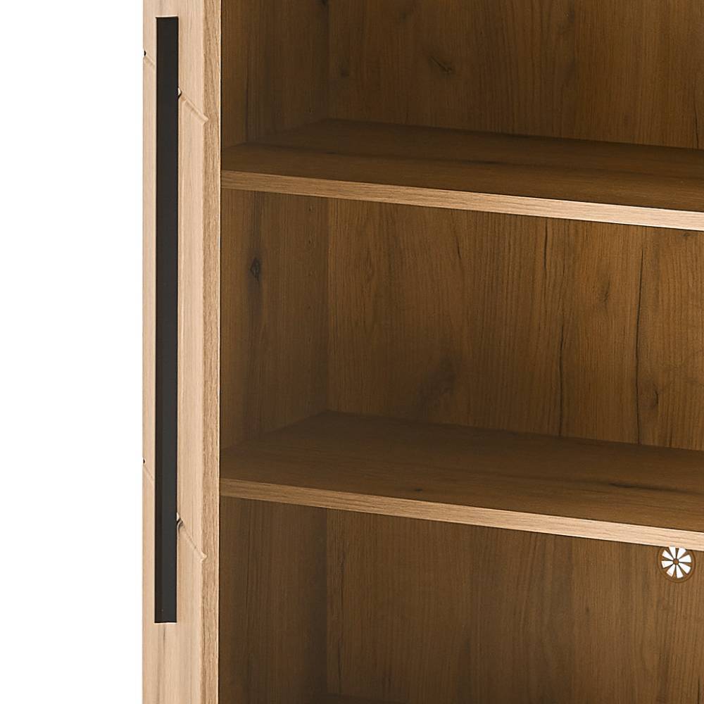 Schuhschrank Nemphia in Eichefarben mit einer Schublade