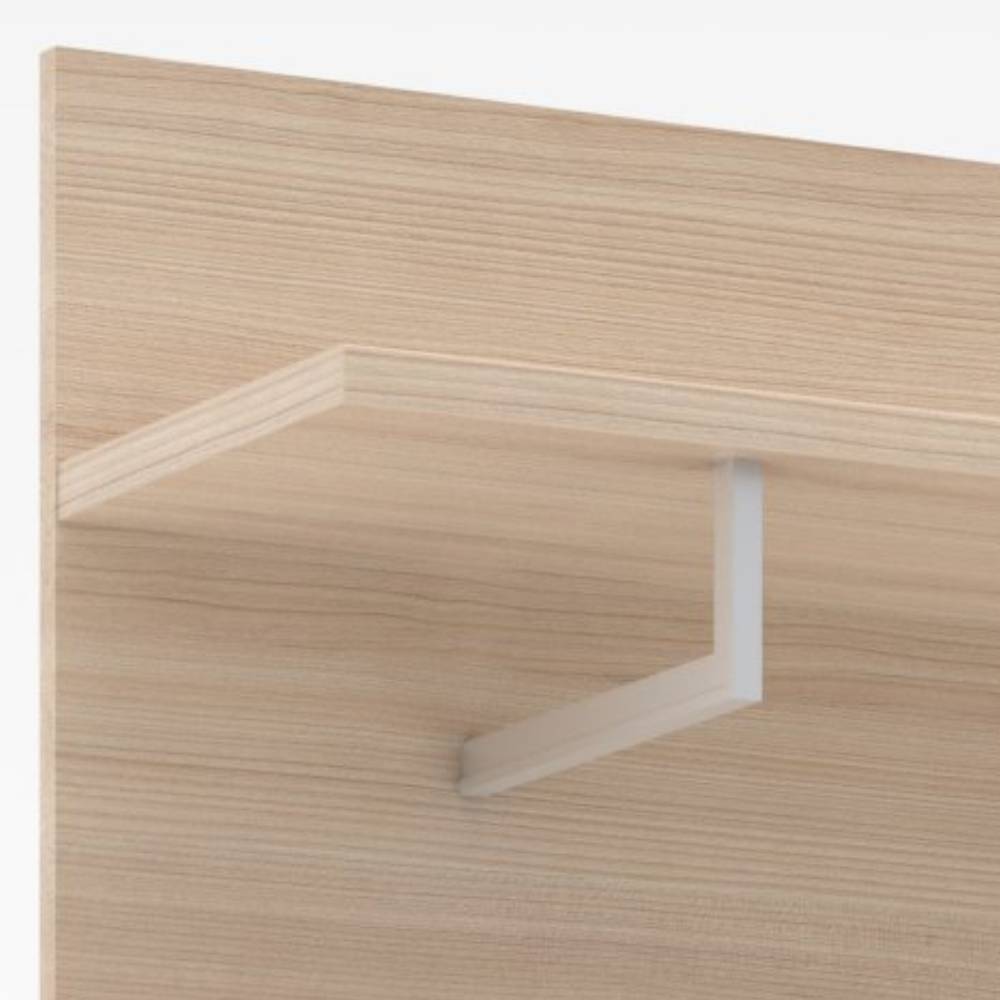 Wandgarderobe Daniele in modernem Design mit 4 Kleiderhaken