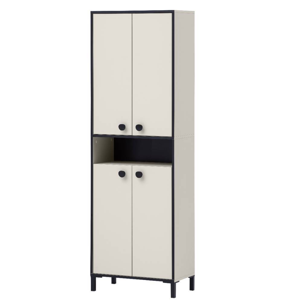Schuhschrank Isabelona 185 cm hoch 34 cm tief