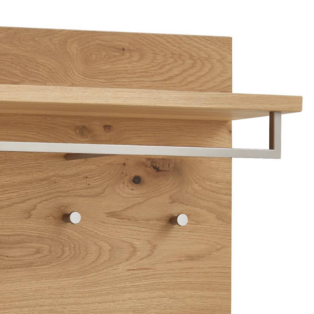 Wandgarderobe Pavia Made in Germany mit durchgehender Rückwand