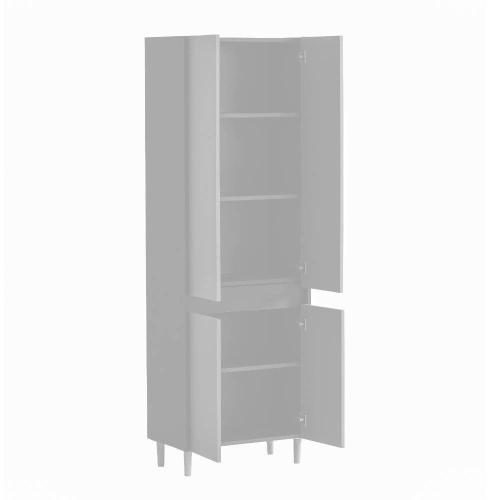 Badezimmer Hochschrank Elliot in Taubenblau und Dunkelblau