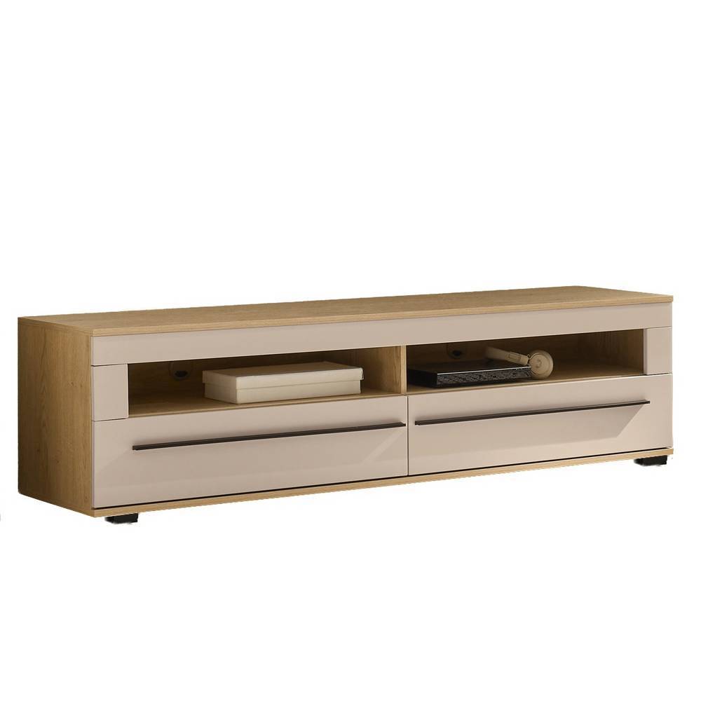 TV Wohnwand Helina 200 cm hoch in modernem Design (vierteilig)