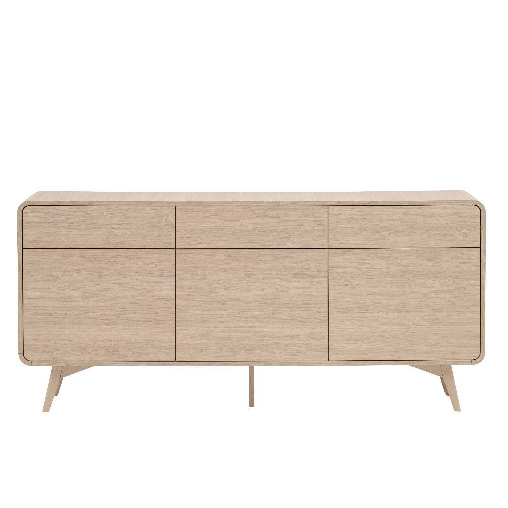Sideboard Snake im Skandi Design mit drei Schubladen