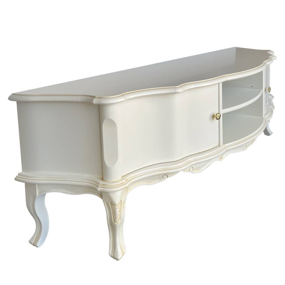 Fernsehlowboard Ejulia 165 cm breit im Barockstil