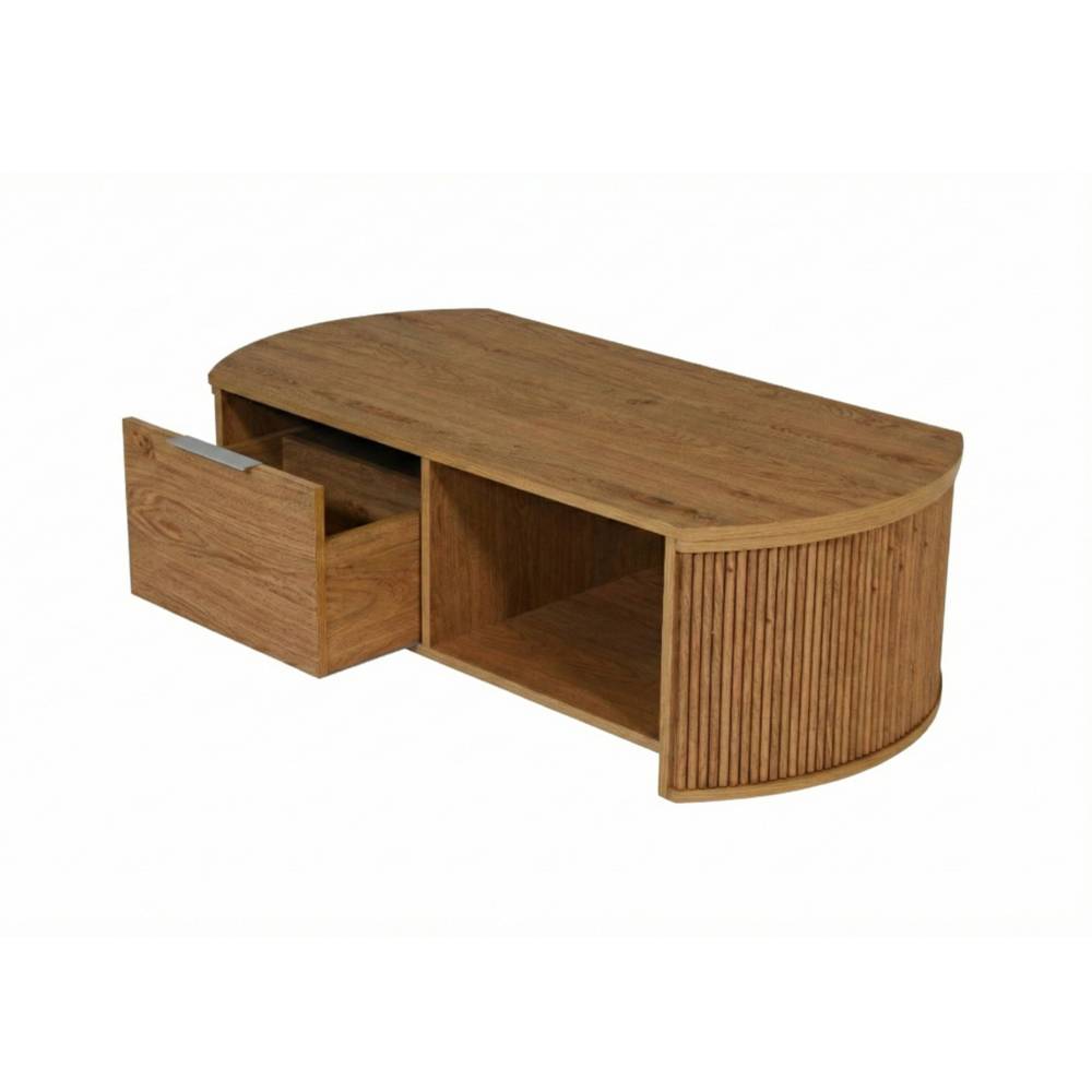 Couchtisch Baldaniel in modernem Design mit einer Schublade