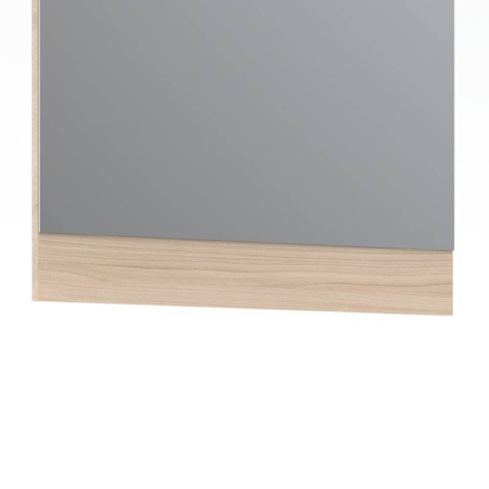Wandspiegel Daniele in Eichefarben 86 cm hoch