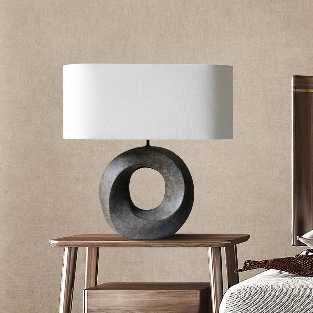 Tischleuchte Arturus aus Keramik in modernem Design