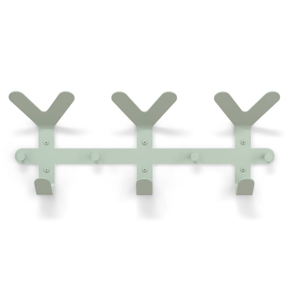 Wandgarderobenleiste Hisa in modernem Design aus Stahl