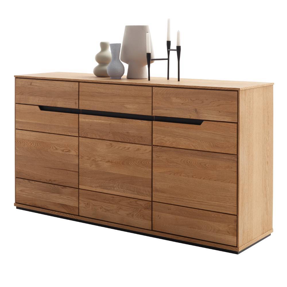 Sideboard Sisam in Wildeichefarben 153 cm breit