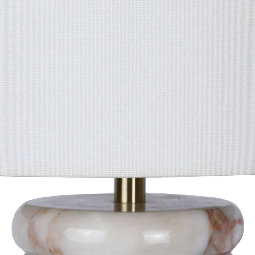 Tischlampe Dascalo aus Marmor 65 cm hoch