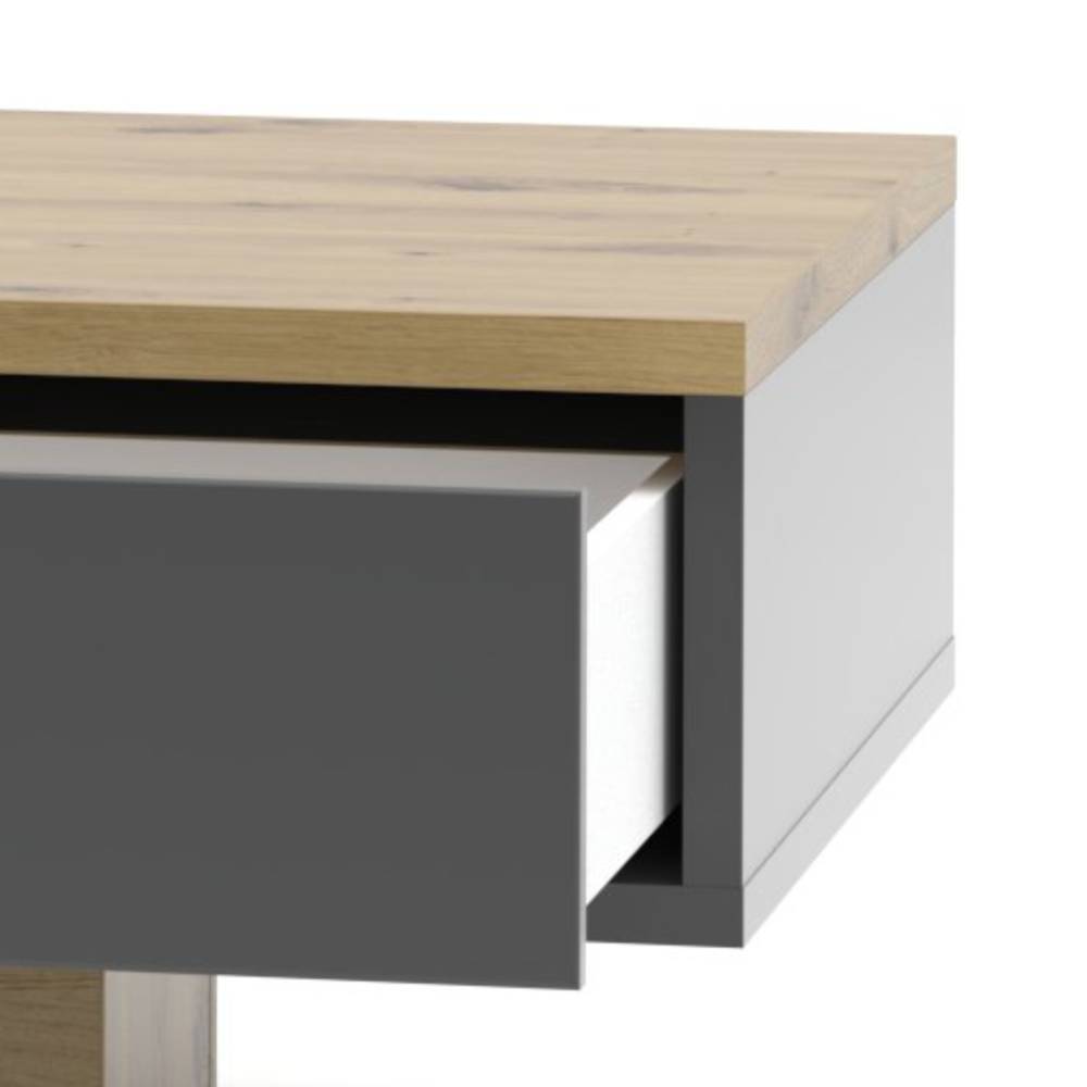 Couchtisch Yarisis in modernem Design mit einer Schublade
