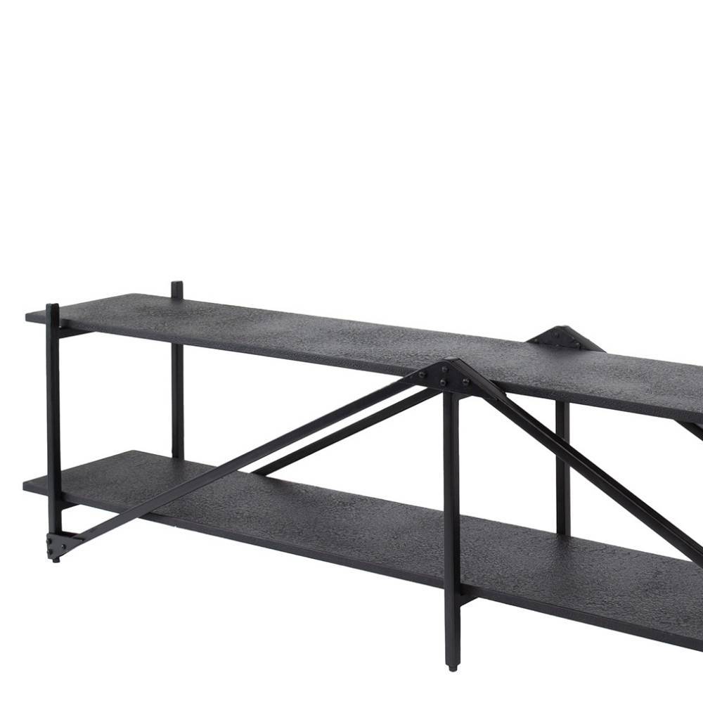Fernsehmöbel Babro im Industry und Loft Stil 220 cm breit