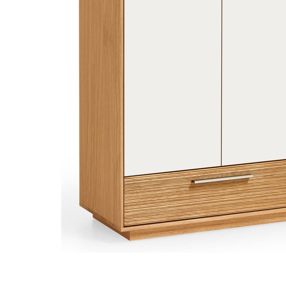 Garderobenschrank Bedina in modernem Design 193 cm hoch