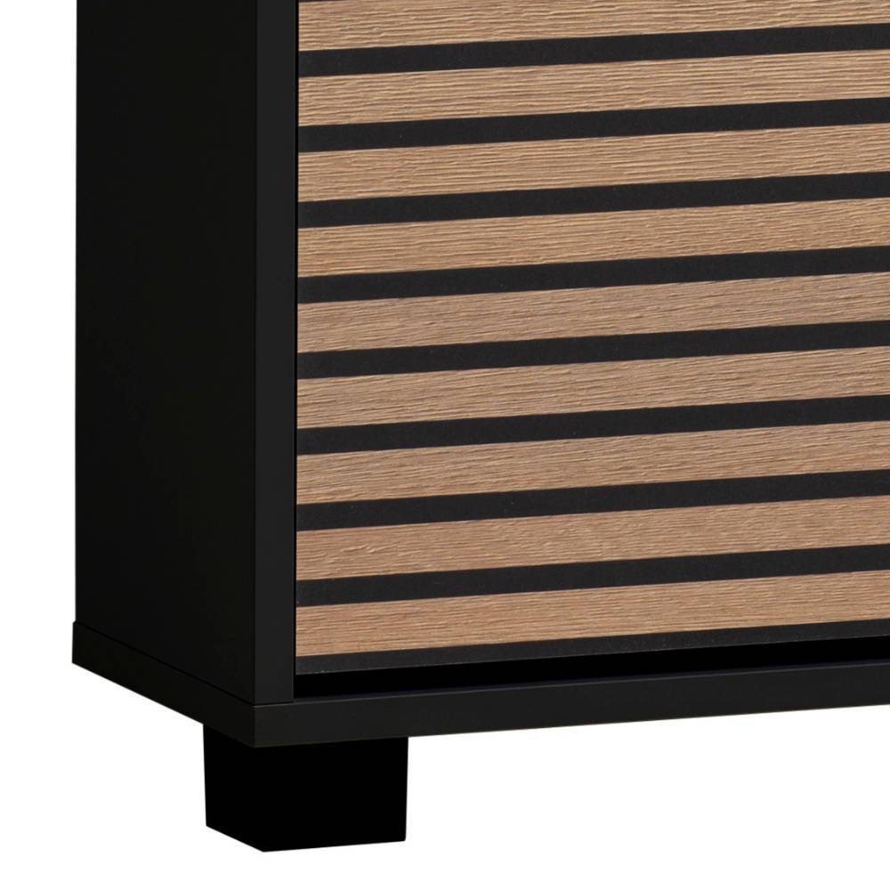 Schuhklappenschrank Enija 20 cm tief mit drei Schuhwalzen