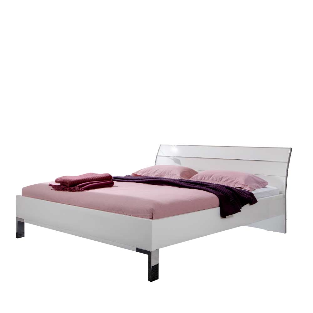 Bett Miset in Weiß im jungen Design
