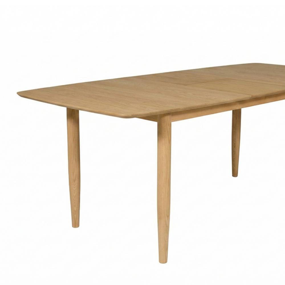 Ausziehtisch Julya mit Massivholzplatte im Skandi Design