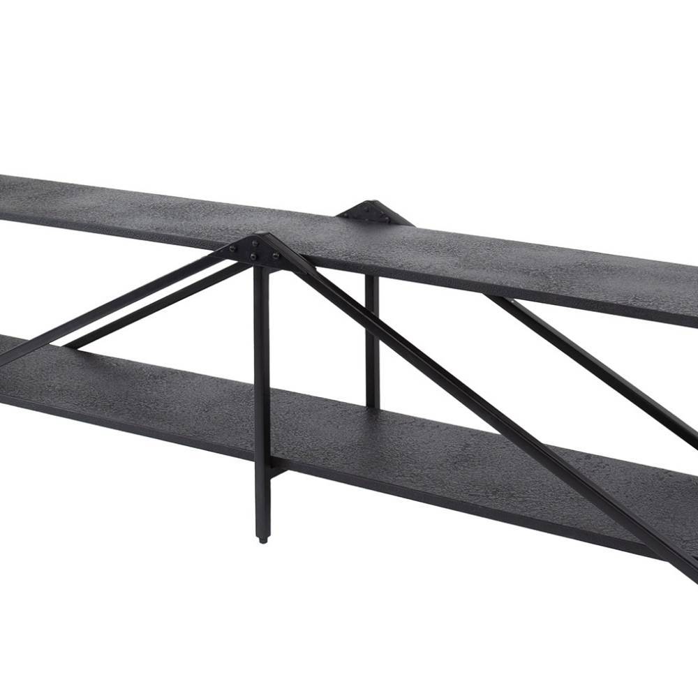 Fernsehmöbel Babro im Industry und Loft Stil 220 cm breit