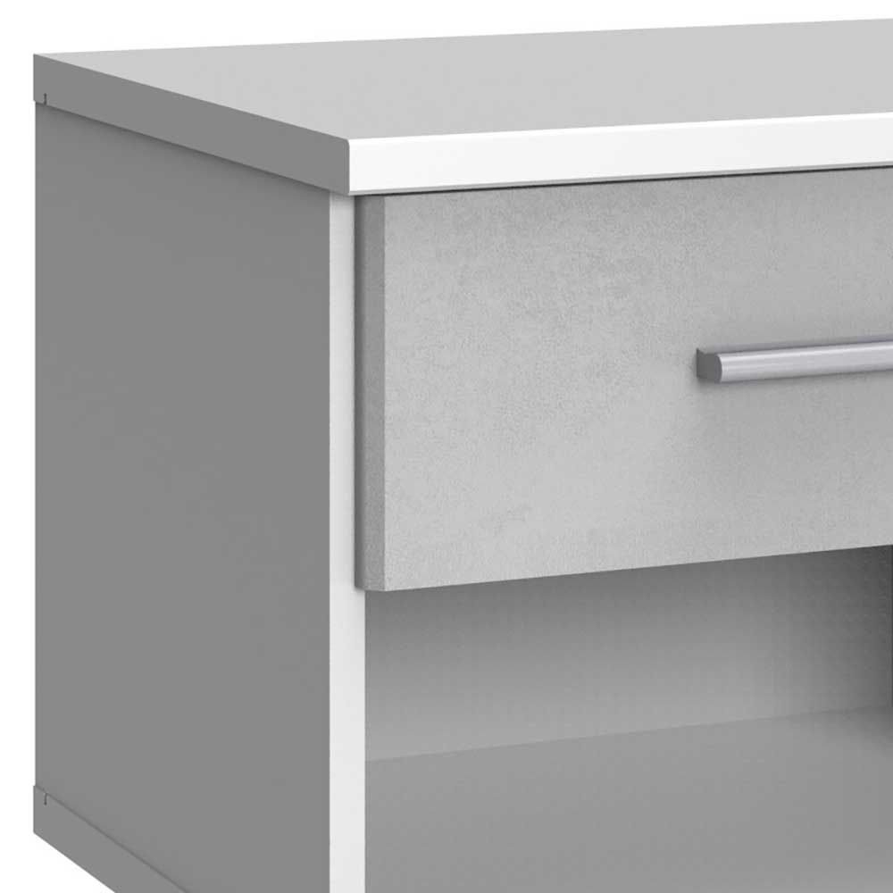 Nachtkommode Lasewood in modernem Design mit einer Schublade