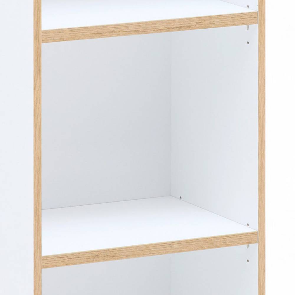 Ordnerregal Mariocavo in Weiß 122 cm hoch