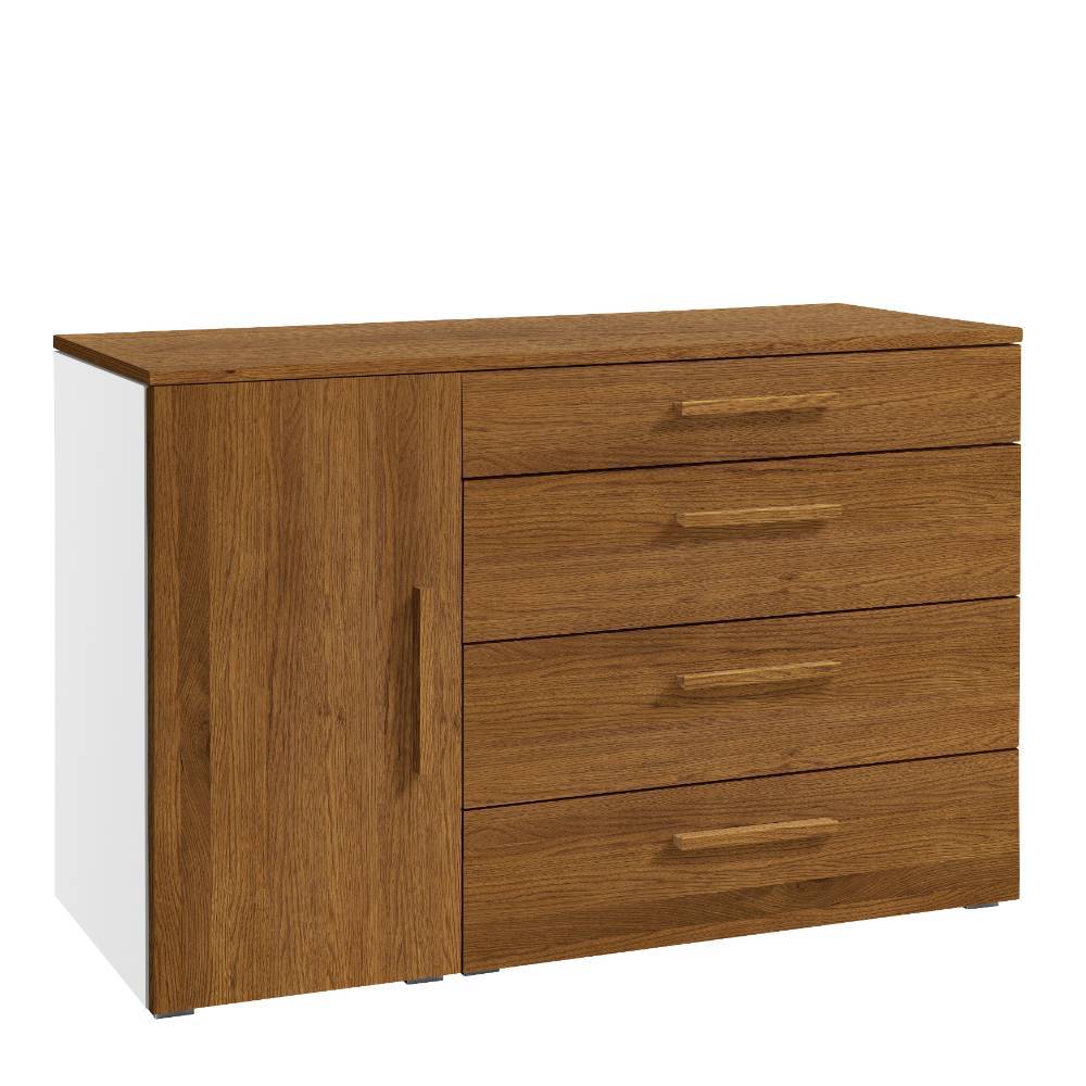 Schlafzimmer Sideboard Donabello in modernem Design mit Holzgriffen