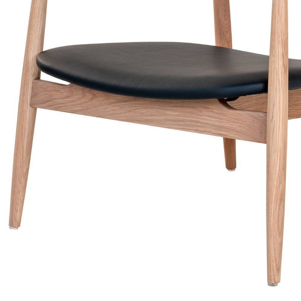 Sessel Reander aus Eiche Massivholz im Skandi Design