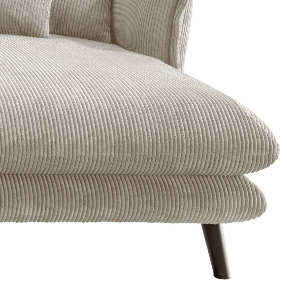 L Sofa Emjara in modernem Design - Beige