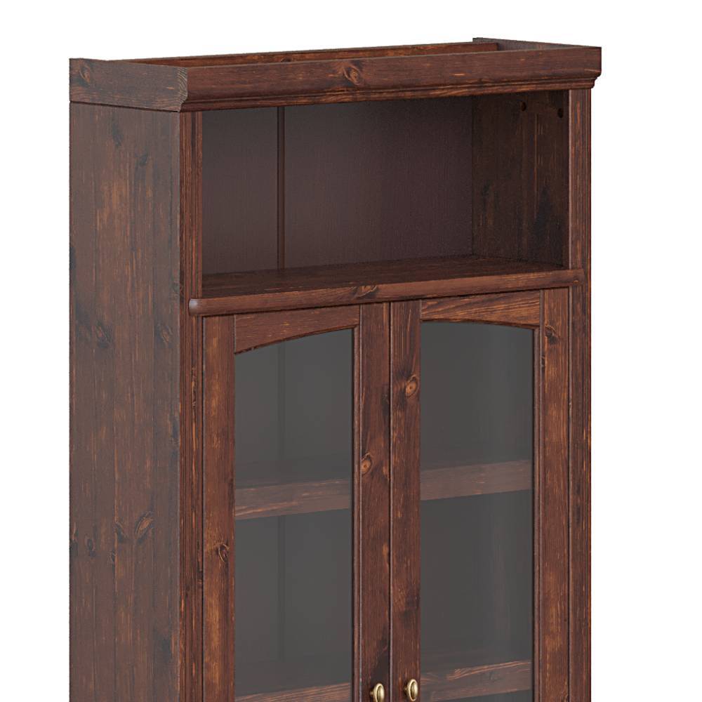 Bücherschrank Naguera aus Kiefer Massivholz im Landhausstil